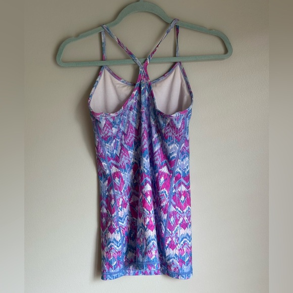 IVIVVA By Lululemon Tank Top Bundle Girls Size 14 Sleeveless Racerback Pink Blue - Picture 7 of 13